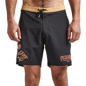 NWT Roark Hinano Chiller Boardshort 17" Otenanu in Black  size 34